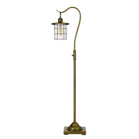 Silverton Desk Lamp With Glass Shade (Edison Bulb Included)